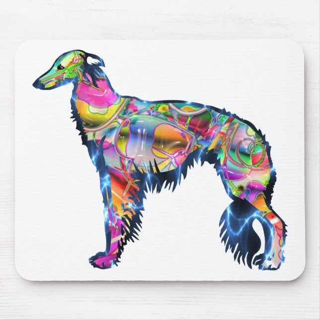Tapis De Souris Cartouche de souris Silken Windhound (Devant)