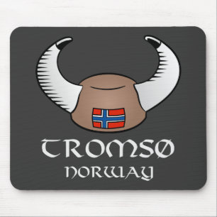 Tapis De Souris Casquette de Tromso Norvège Viking