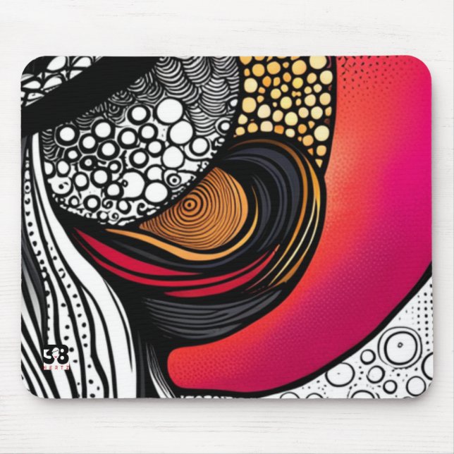 Tapis De Souris Casquettes fermés (Devant)