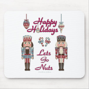 Tapis De Souris Casse-Noisette de Fêtes Allons-y Nuts
