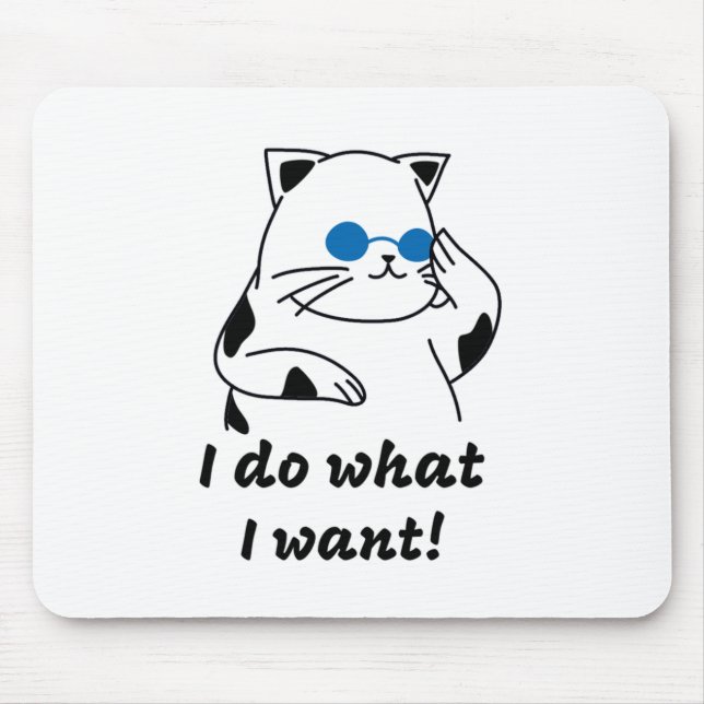 TAPIS DE SOURIS CAT COOL (Devant)