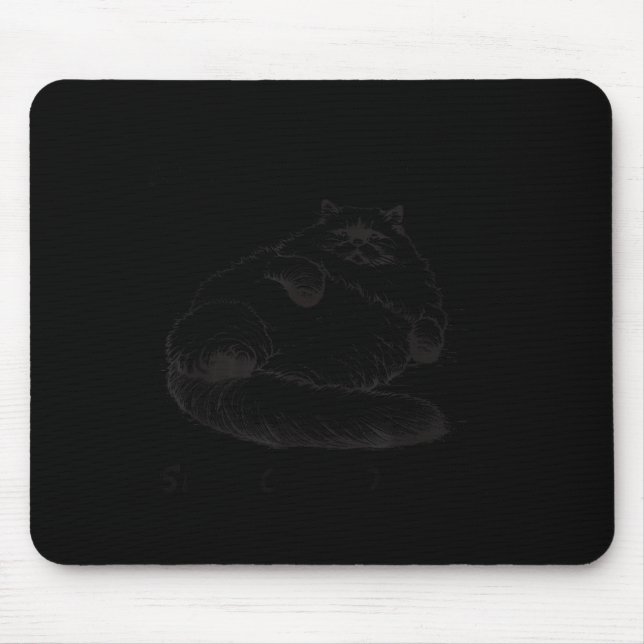 Tapis De Souris Cat Mother I Am But Skin And Bones  (Devant)