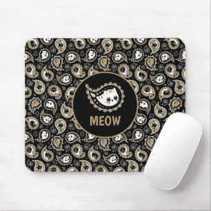 Tapis De Souris Cat Paisley