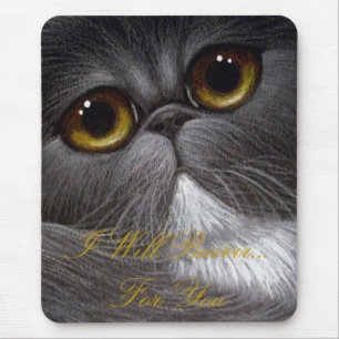 Tapis De Souris CAT PERSAN BICOLORE Mousepad