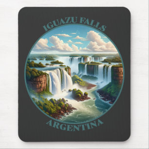 Tapis De Souris Cataractes d'Iguazu Argentine