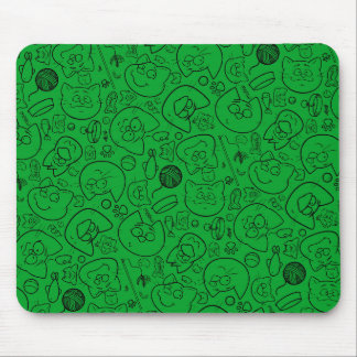 Tapis De Souris Catastrophe mousepad, vert