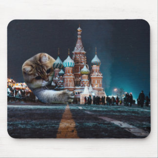 Tapis De Souris Cathédrale Saint-Basil et Hosico