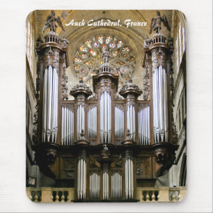 Tapis De Souris Cathédrale Sainte-Marie, Auch, mousepad d'organe