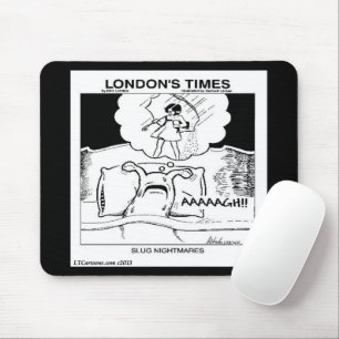 Tapis De Souris Cauchemars de limaces Classique LTCartoons Bande d