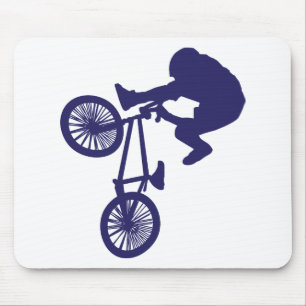 TAPIS DE SOURIS CAVALIER DE VÉLO BMX
