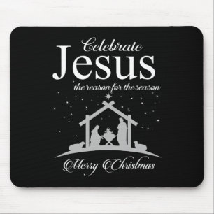 Tapis De Souris Célébrer Jésus Est La Raison De La Saison Chris