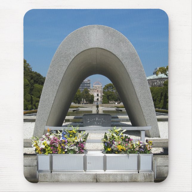 Tapis De Souris Cénotaphe commémoratif d'Hiroshima (Devant)