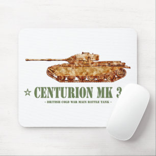 Tapis De Souris Centurion MK 3 Tank British MBT de guerre froide