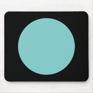 Tapis De Souris Cercle - Bleu bleu vert et noir