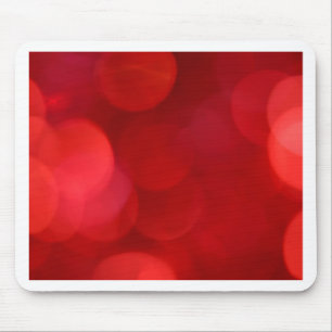 Tapis De Souris Cercles lumineux rouges hors de l'attention