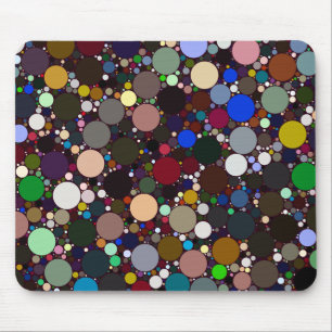 Tapis De Souris Cercles Prismatiques Emballés
