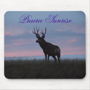 Tapis De Souris Cerf mulet D3 Buck Sunrise