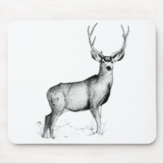 Tapis De Souris cerfs communs masculins