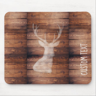 Tapis De Souris Cerfs communs peints par jet personnalisable sur