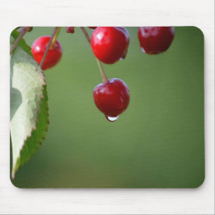 Tapis De Souris Cerises, Goutte d'eau, Goutte de pluie