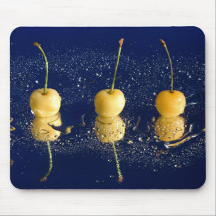 Tapis De Souris cerises jaunes_4