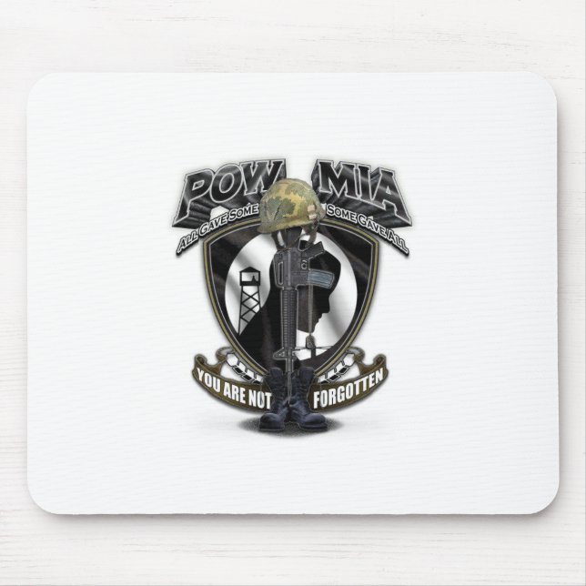 Tapis De Souris Certains ont donné à tous. .POW/MIA (Devant)