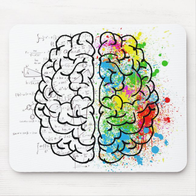 Tapis De Souris Cerveau (Devant)