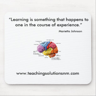 Tapis De Souris cerveau, www.teachingsolutionsnm.com, "apprenant