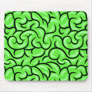 Tapis De Souris Cerveau Zombie