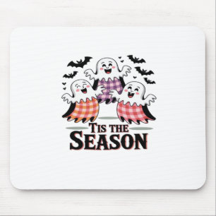 Tapis De Souris C'est la saison à carreaux Halloween