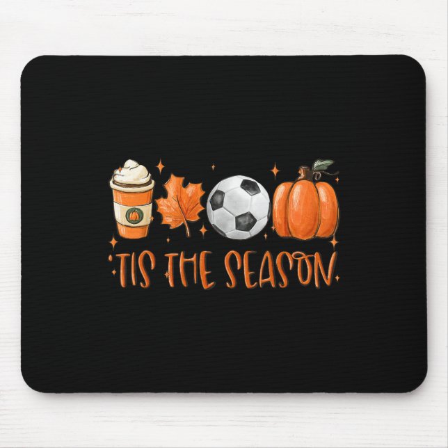 Tapis De Souris C'Est La Saison Automne Dernier Citrouille Spice S (Devant)