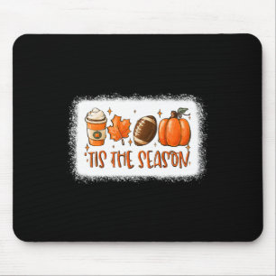 Tapis De Souris C'Est La Saison Citrouille Leaf Latte Fall Footbal