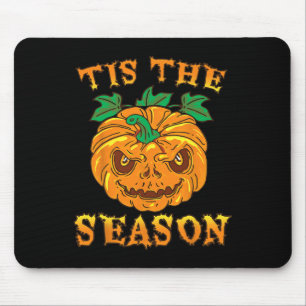 Tapis De Souris C'est la saison de l'automne Éffrayant Halloween e
