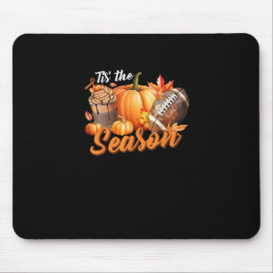 Tapis De Souris C'est la saison Latte de feuille de citrouille d'a