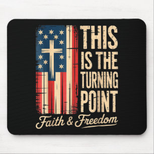 Tapis De Souris C'est-le-point-de-renversement-foi-patriotique-usa