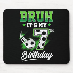 Tapis De Souris C'est mon 7e anniversaire garçon fan de sport 7 an