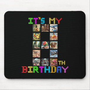 Tapis De Souris C'est mon 8e anniversaire Drôle de mème italien Br