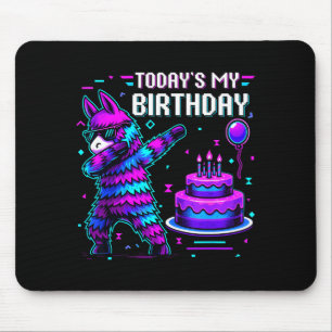 Tapis De Souris C'est Mon Anniversaire Lama Piñata Fête D'annivers