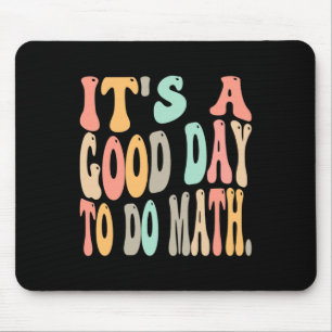 Tapis De Souris c'est une bonne journée de faire des maths pour le