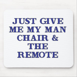 Tapis De Souris Chaise et extérieur d'homme