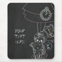 Chalkboard Alice dans Wonderland Teups Chalk