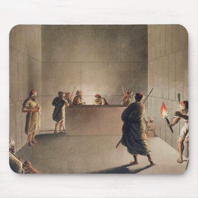 Tapis De Souris Chambre et sarcophage dans la grande pyramide du (Devant)