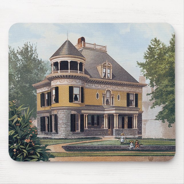 Tapis De Souris Chambre victorienne Mousepad #4 (Devant)