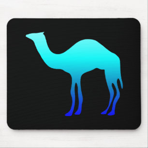 Tapis De Souris Chameau Bleu