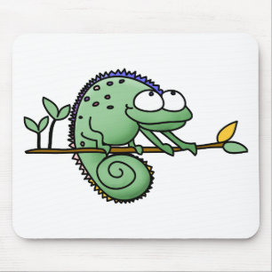 Tapis De Souris Chameleon Cute Funny