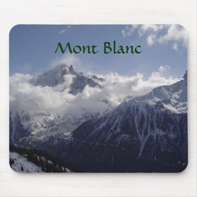 Tapis De Souris Chamonix-Mont-Blanc (Devant)