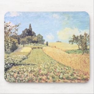 Tapis De Souris Champ de blé d'Alfred Sisley