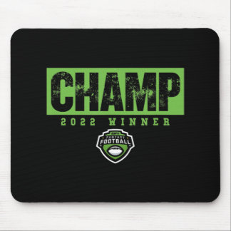 Tapis De Souris Champ de football Imaginaire Vingt-deux gagnant