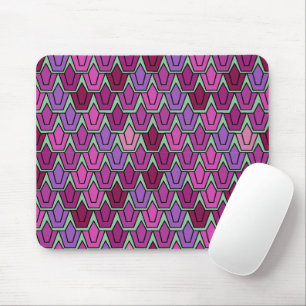 Tapis De Souris Champ de tulipe pourpre