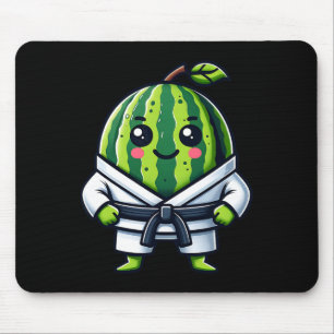 Tapis De Souris Champion de la pastèque de Karate